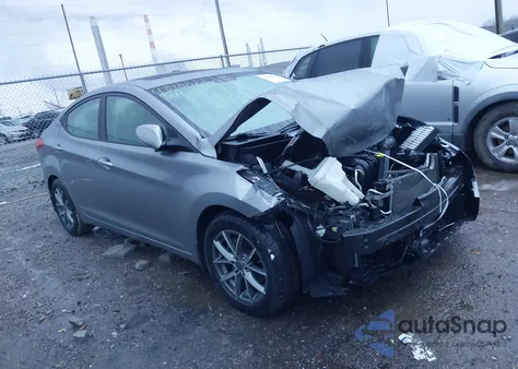 2012 Hyundai Elantra Limited (Ulsan Plant) z USA, uszkodzony, nr VIN KMHDH4AE1CU435730